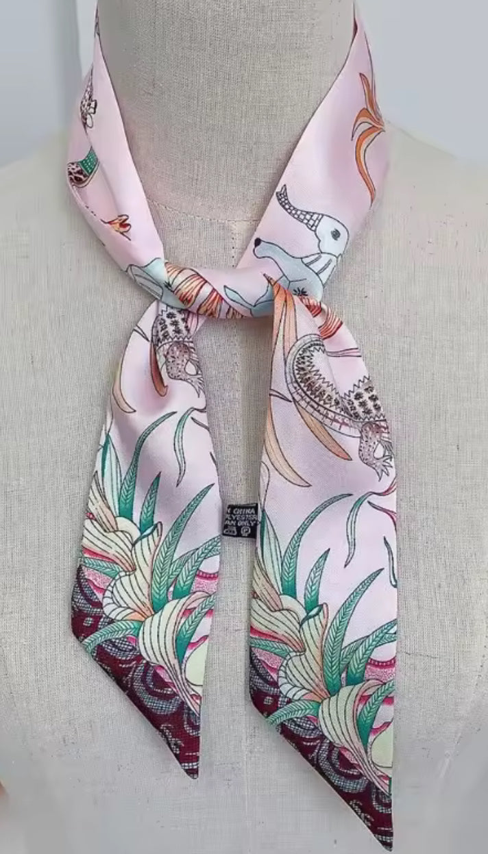 Elephant Pink Scarf