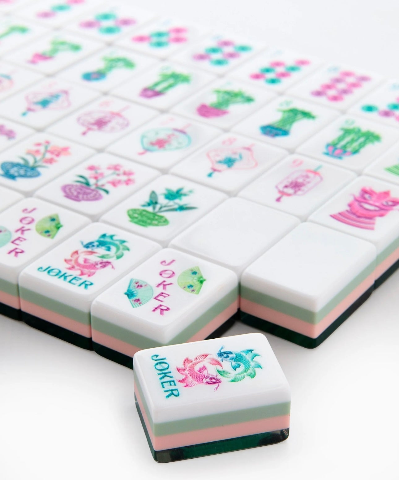 Oh My Mahjong Emerald Tiles