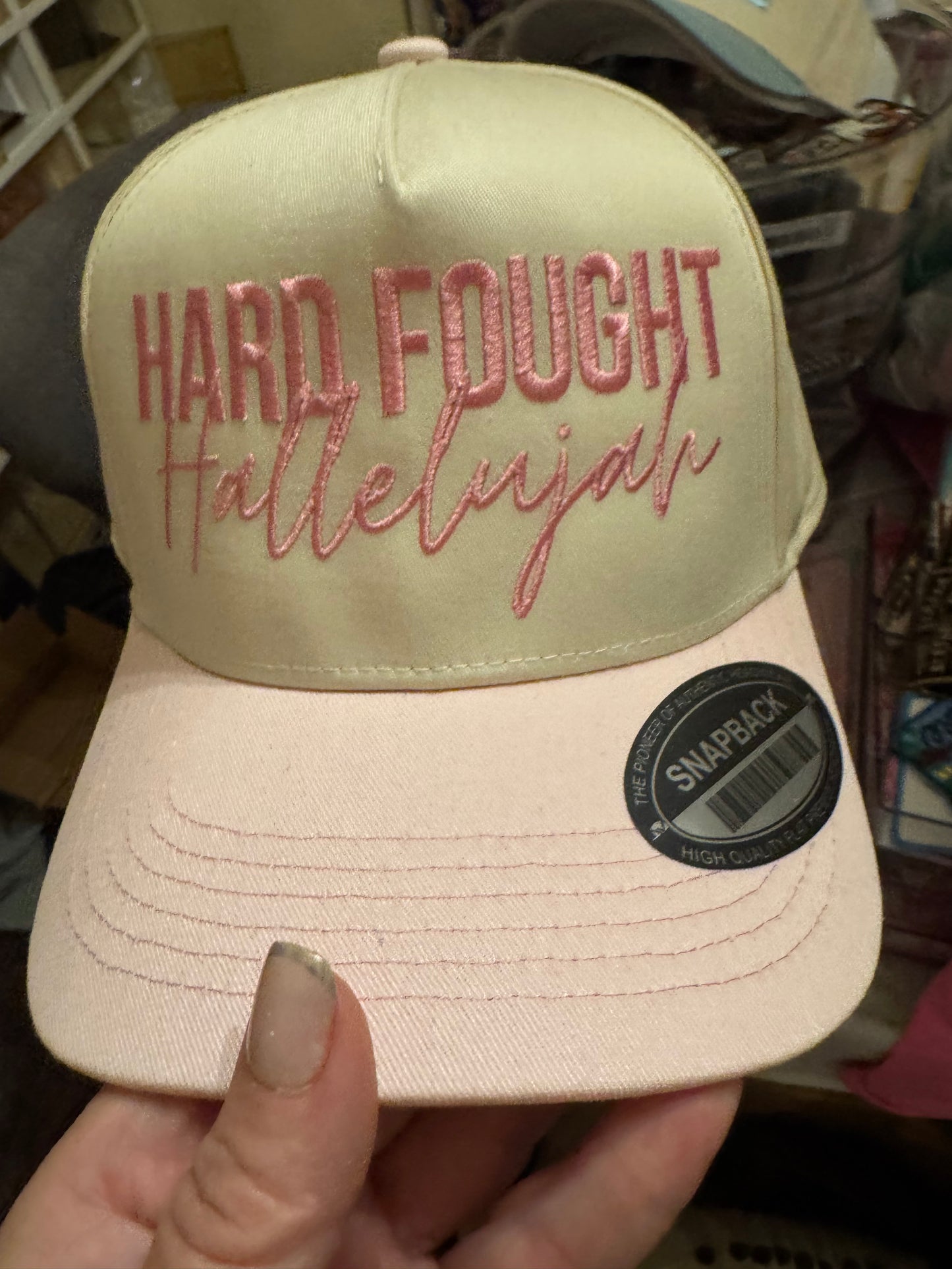 Hard Fought Hallelujah PINK