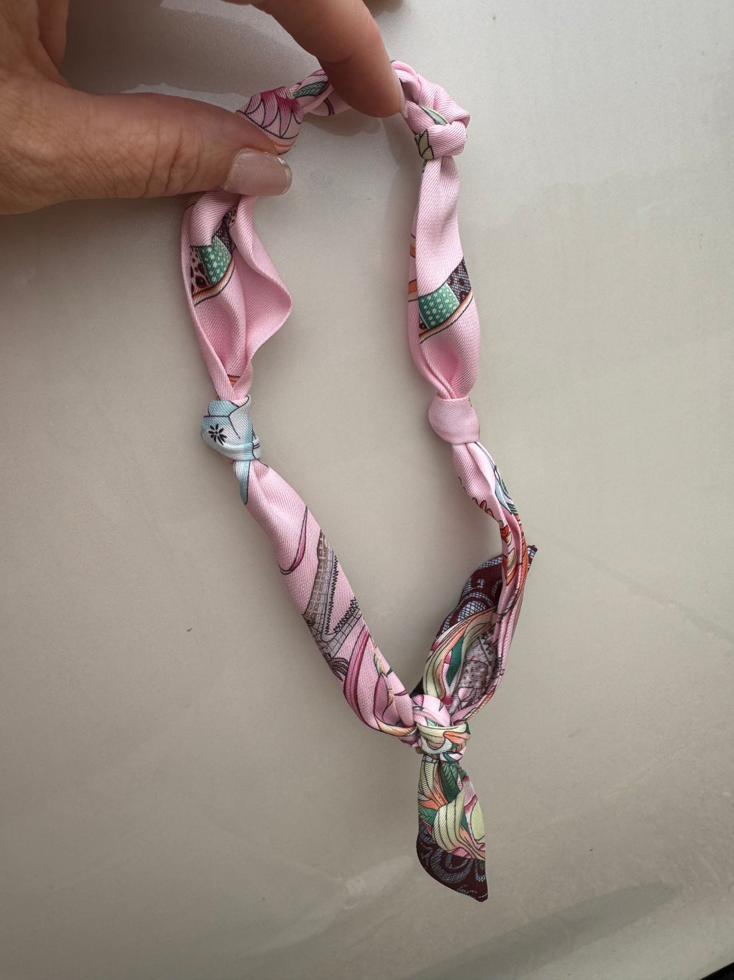 Elephant Pink Scarf