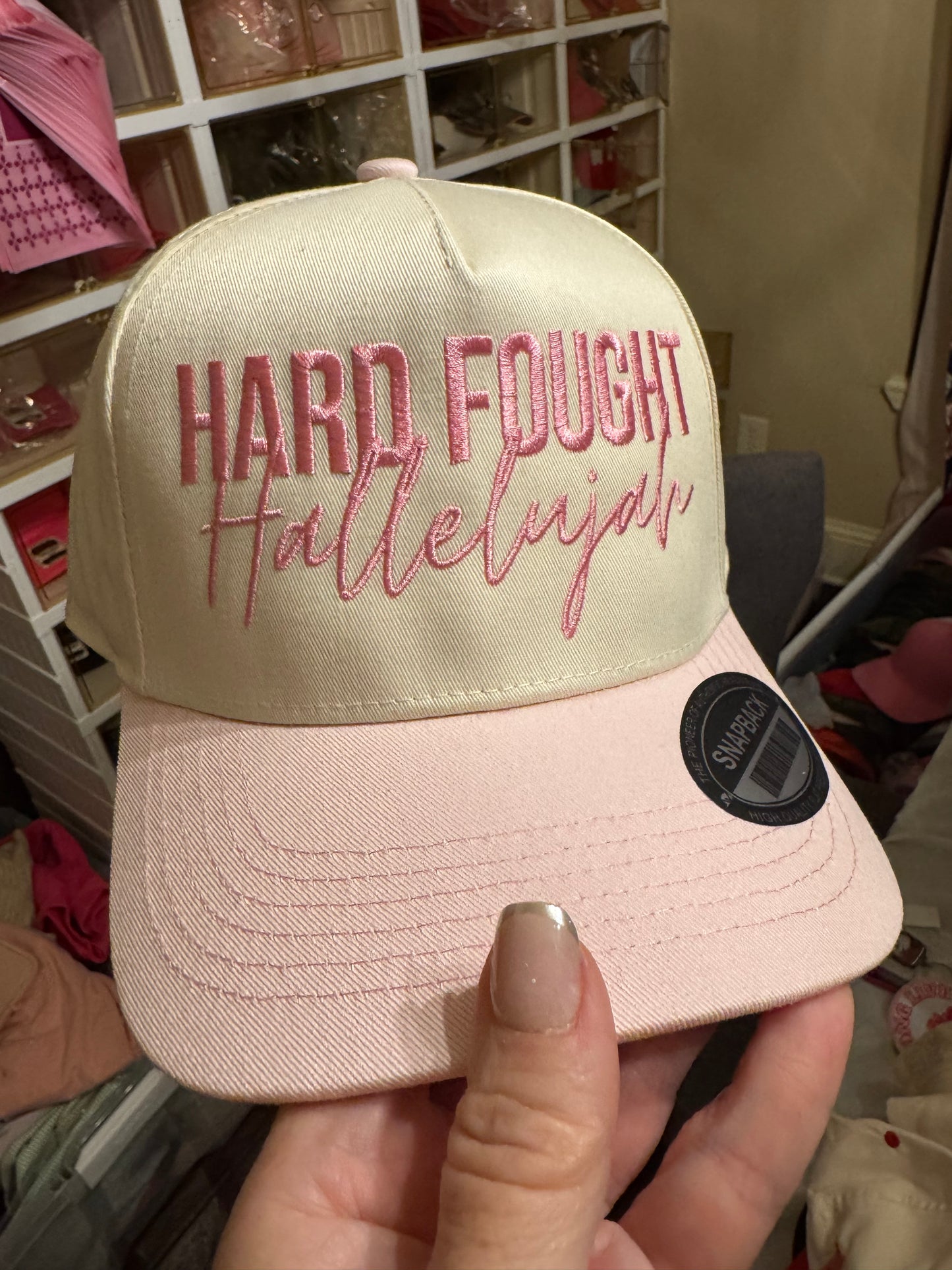 Hard Fought Hallelujah PINK