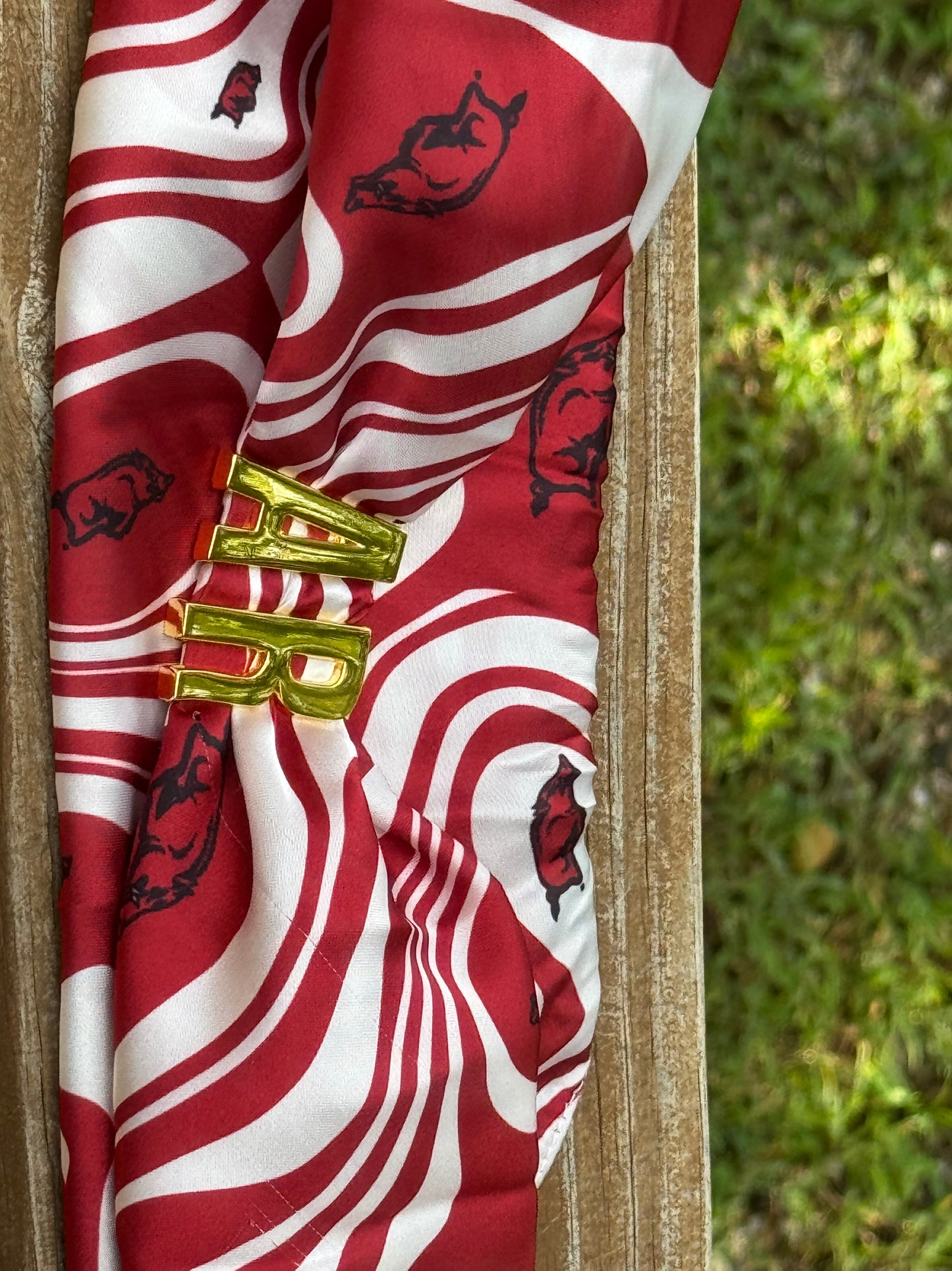 AR Razorbacks  Scarf with AR