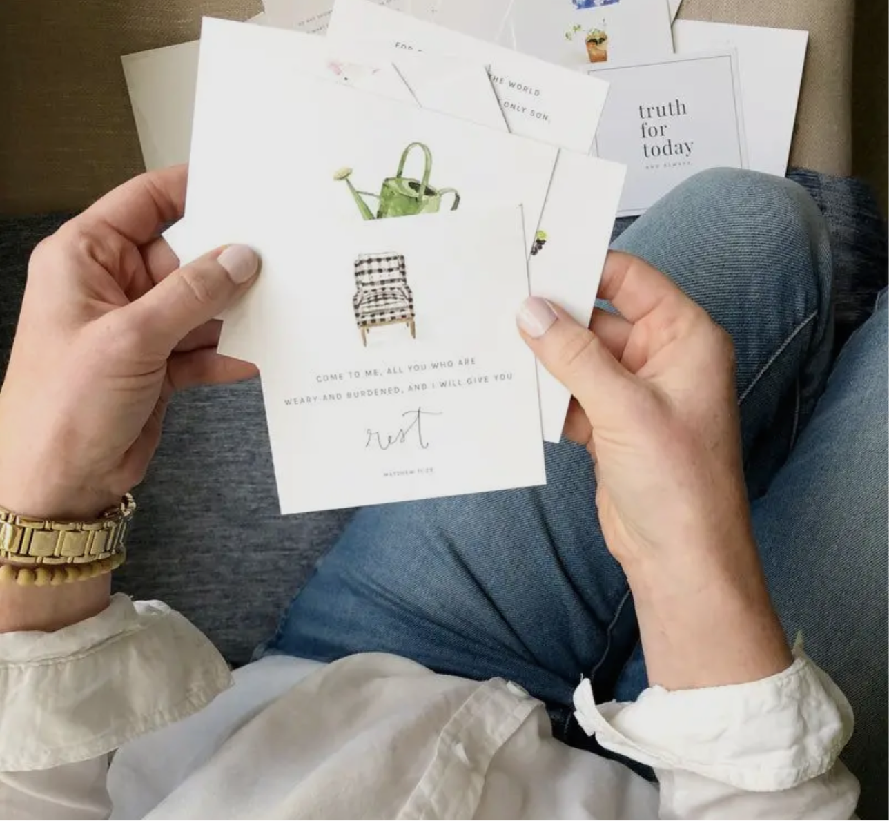 Scripture Cards & Holder