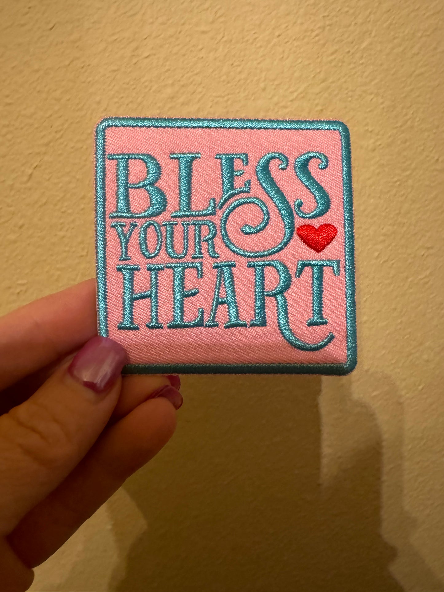 Bless your heart - Pink/blue