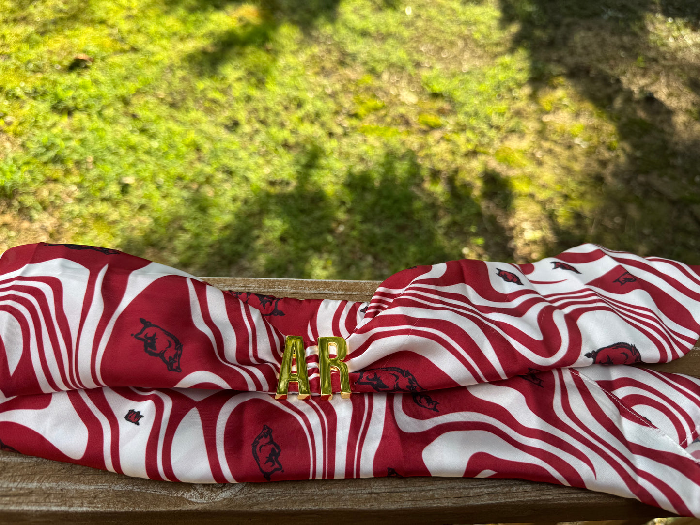 AR Razorbacks  Scarf with AR
