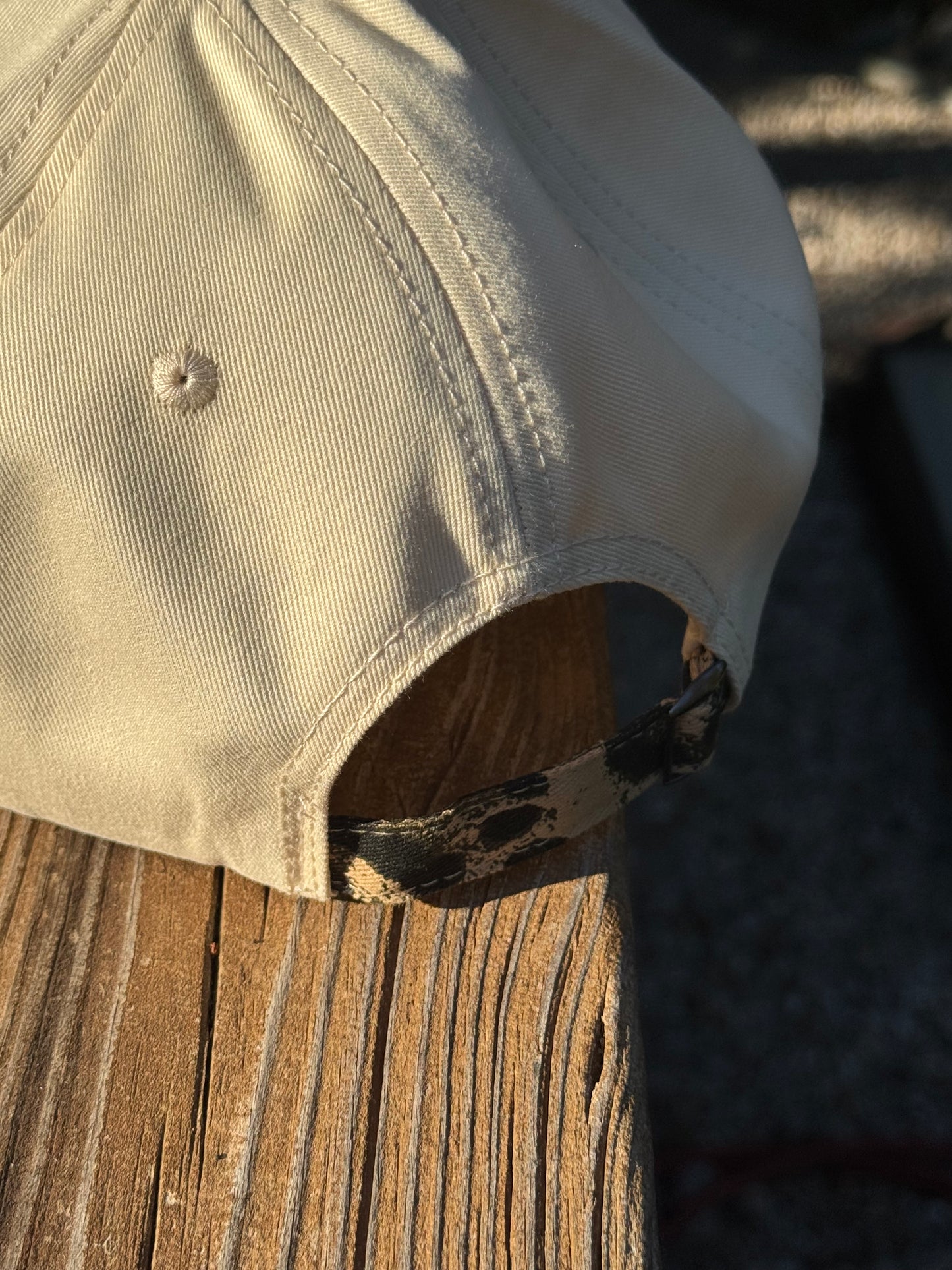 Lucky Red canvas hat