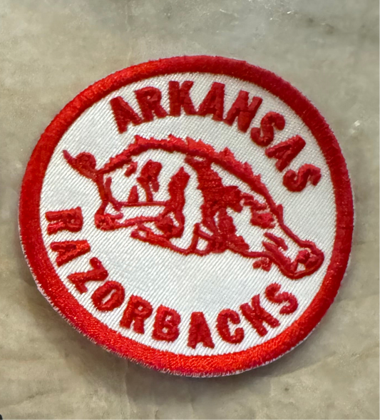 Arkansas Razorbacks vintage circle