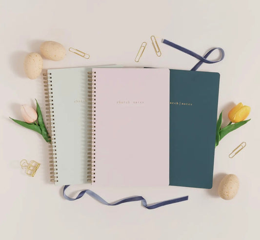 Bible Journal/Church Notes - several color and style choices