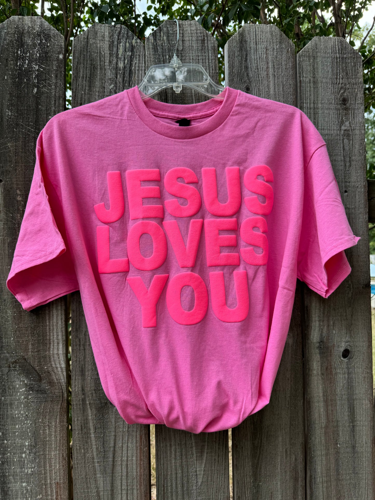 Jesus Loves You Puff Tee