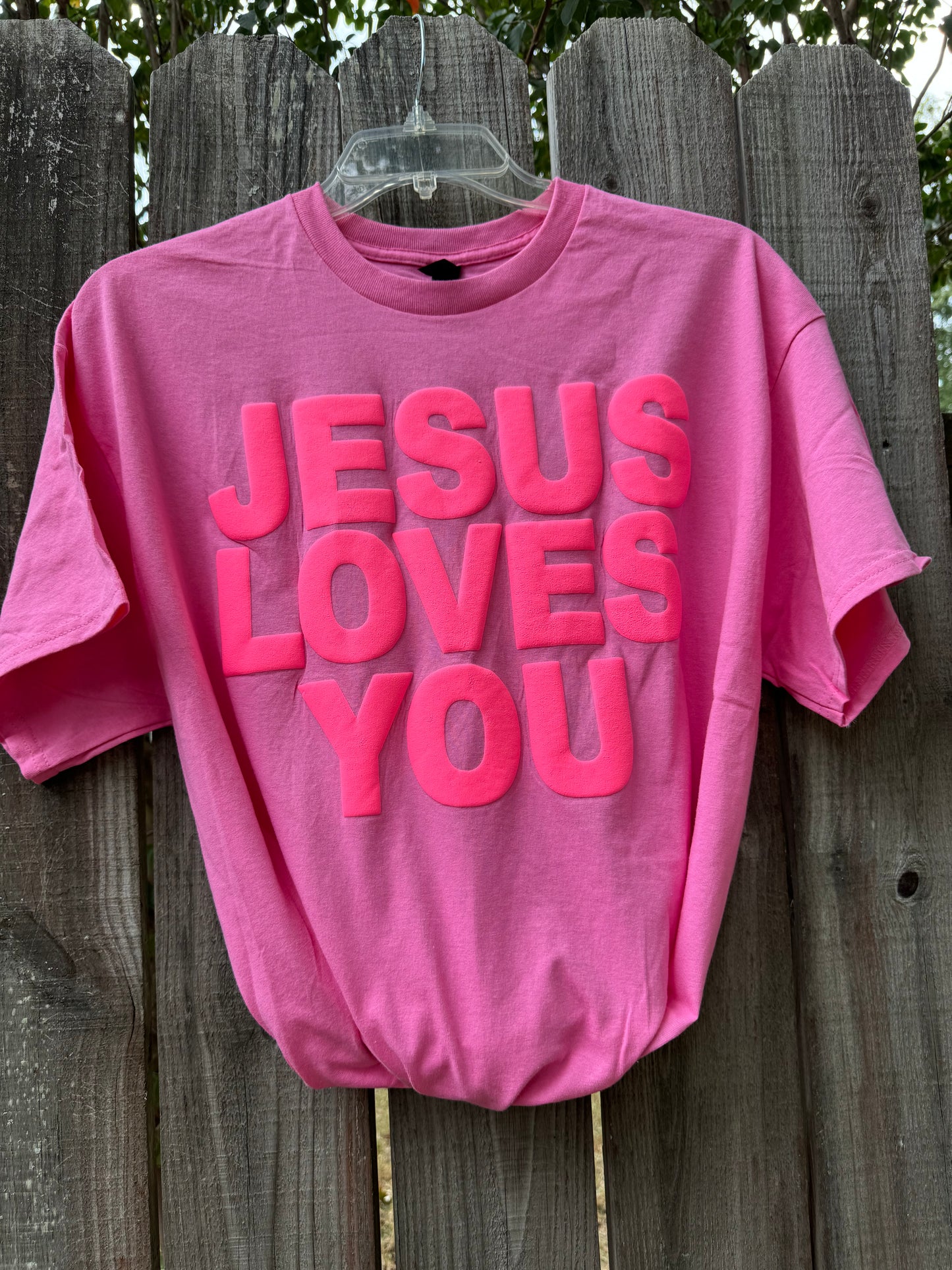 Jesus Loves You Puff Tee