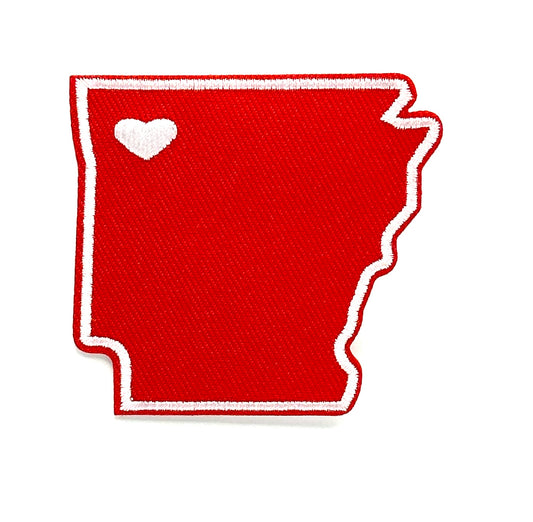 Arkansas shape Red/White