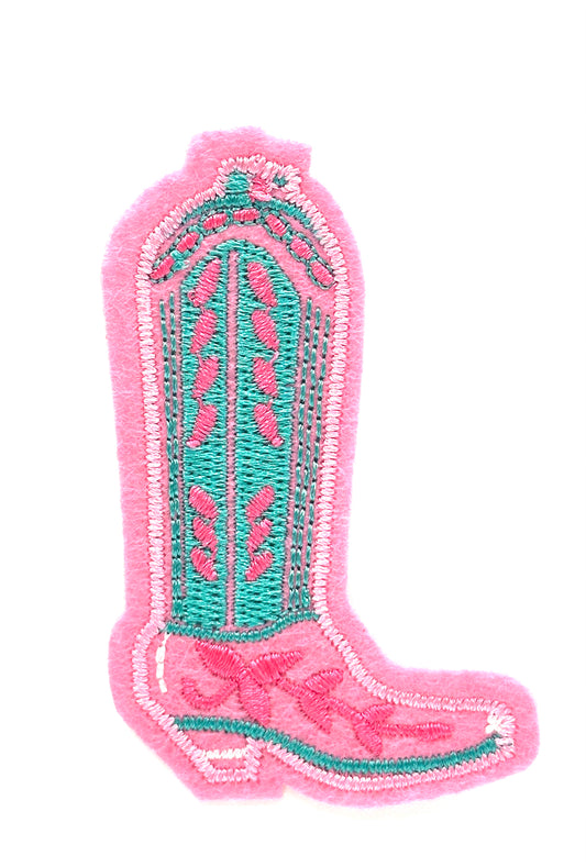 Boot Pink & Teal