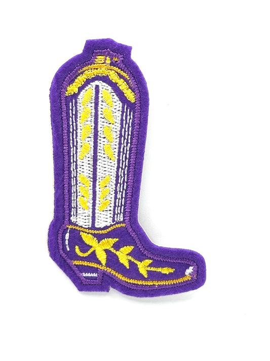 Boot Purple & Yellow